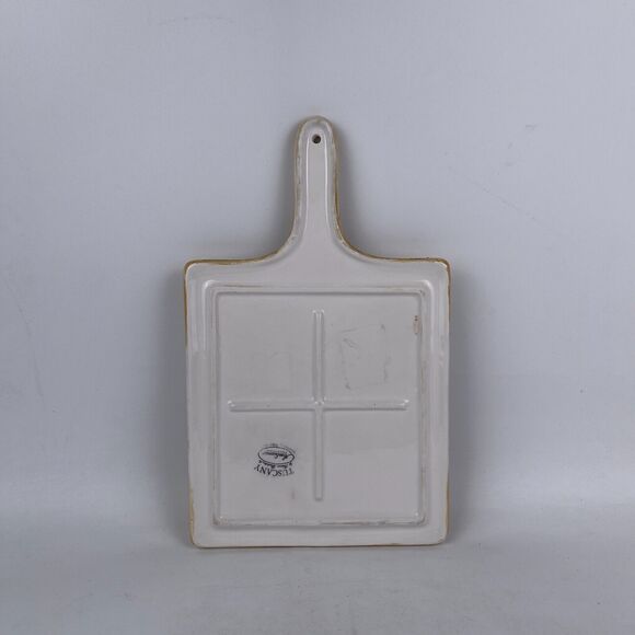 TUSCANY Ambiance by Patricia Brubaker Hand Painted Trivet Plaque Cutting Board - Picture 2 of 5